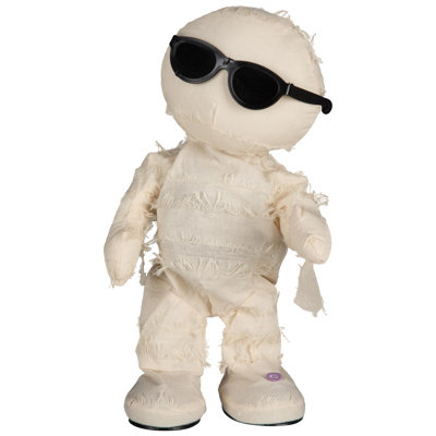 14.96 in. Animated Mummy Dancer Halloween Decor