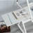 38.5"x 23.6" Tempered Glass Drafting Table
