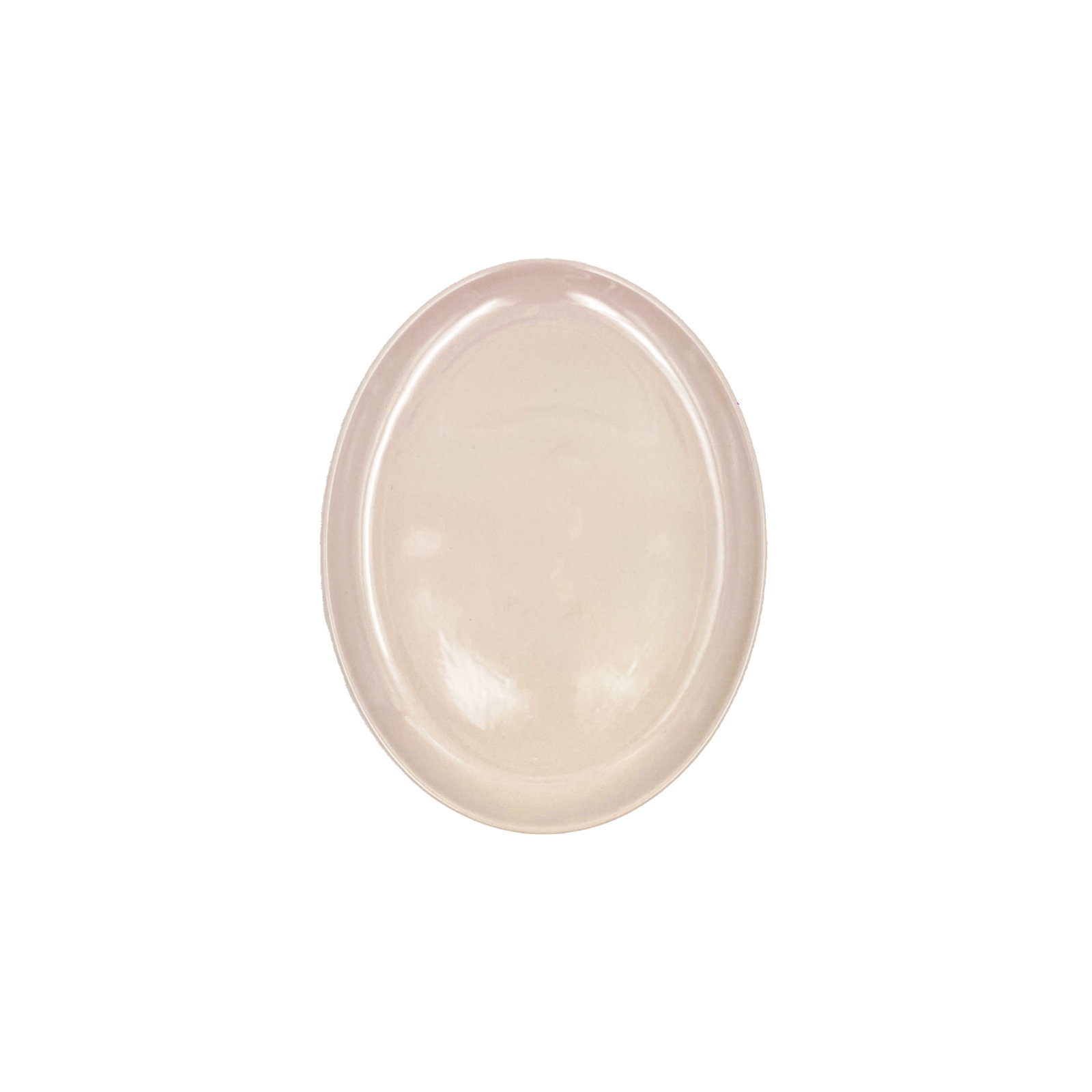 Shell Bisque Porcelain Platter, Medium, Pink