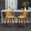 Tabouret de bar et de comptoir Caralie