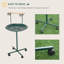 48" Rolling Bird Activity Centre With Perch Playground For Training And -