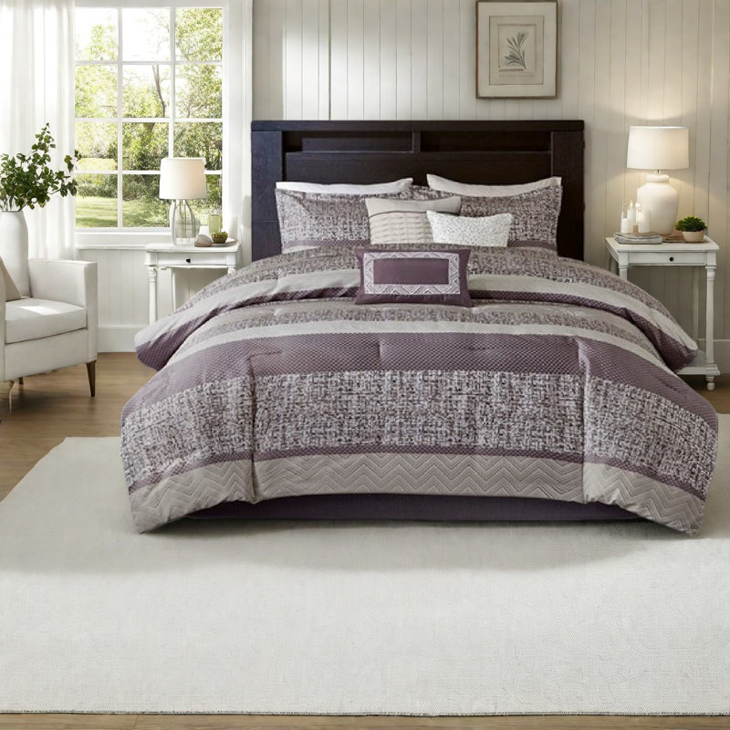 Luxurious Jacquard Bedding Sets, Polyester, Chic Design For Home