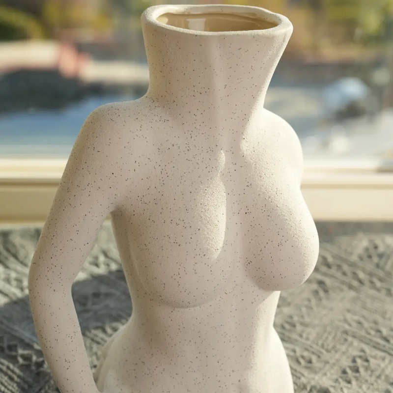 Vase en céramique 9,9 "h