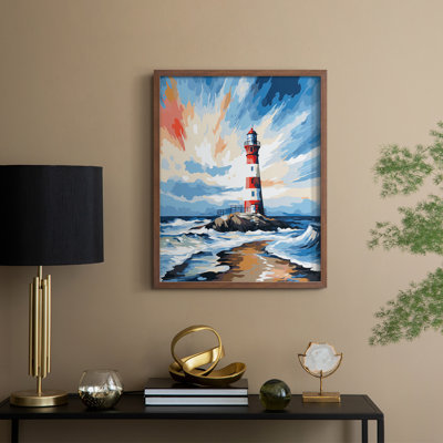NAUTICAL Series Dxxx, reproduction encadrée - bois massif