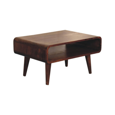 Solid Wood Open Chestnut Media Unit