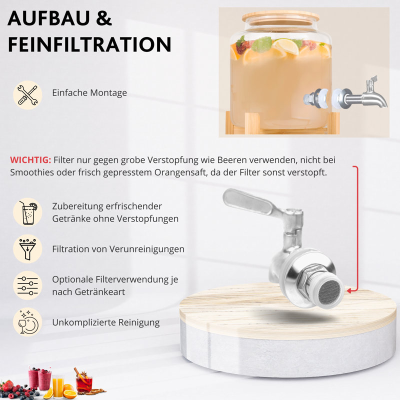 Arthurs 7.8L Beverage Dispenser