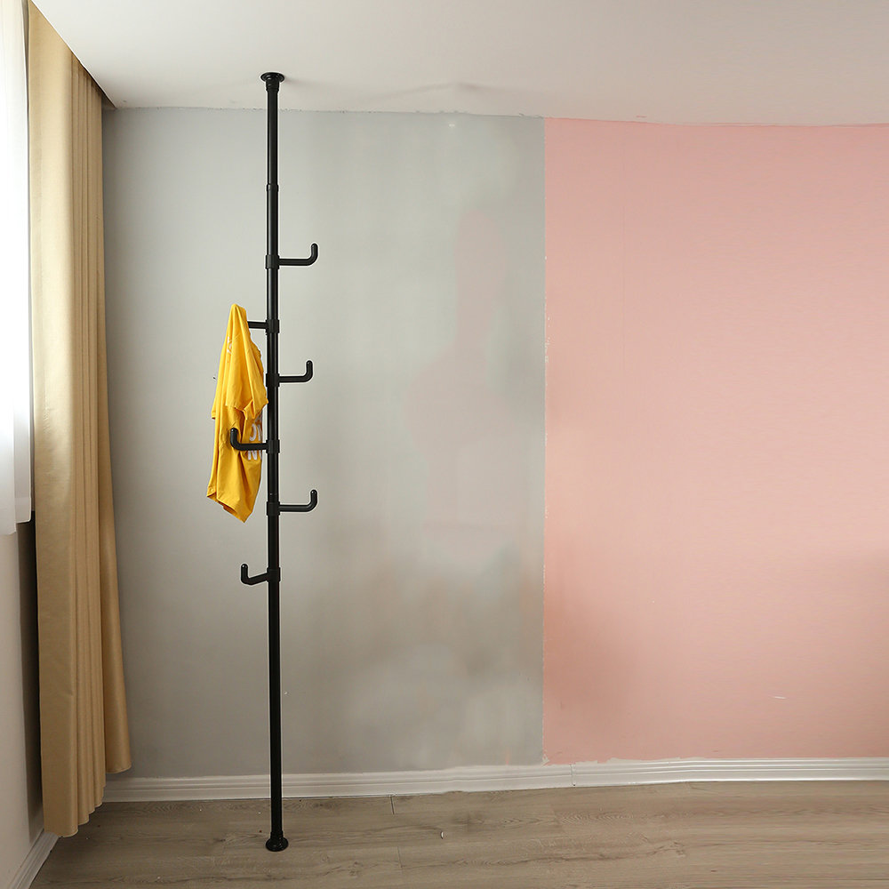 Latitude Run Freestanding 2 - Hook Coat Rack Wayfair Coat Racks and Hooks