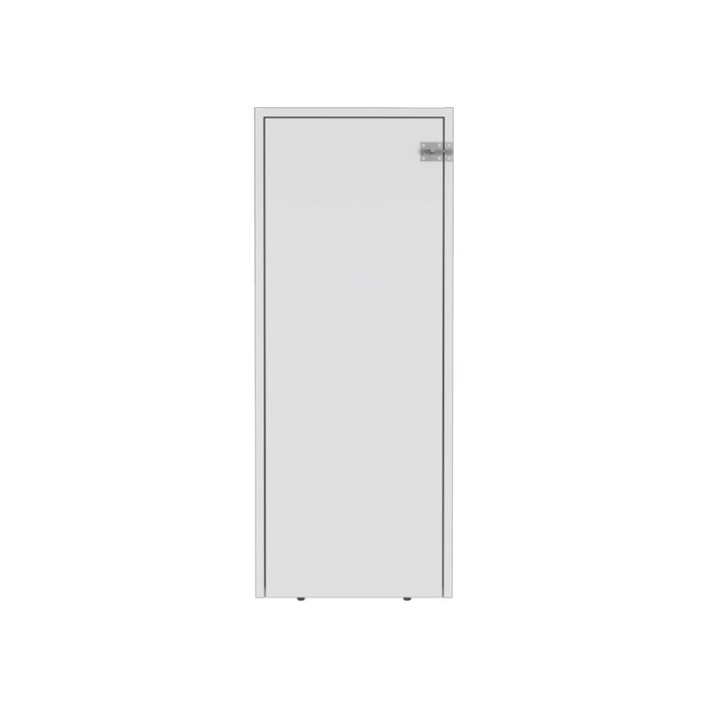White Folding Table with Storage