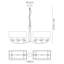 6 - Light Shaded Chandelier-32462325