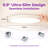 Deontee Acrylic LED Flush Mount-1425651945-1422299395