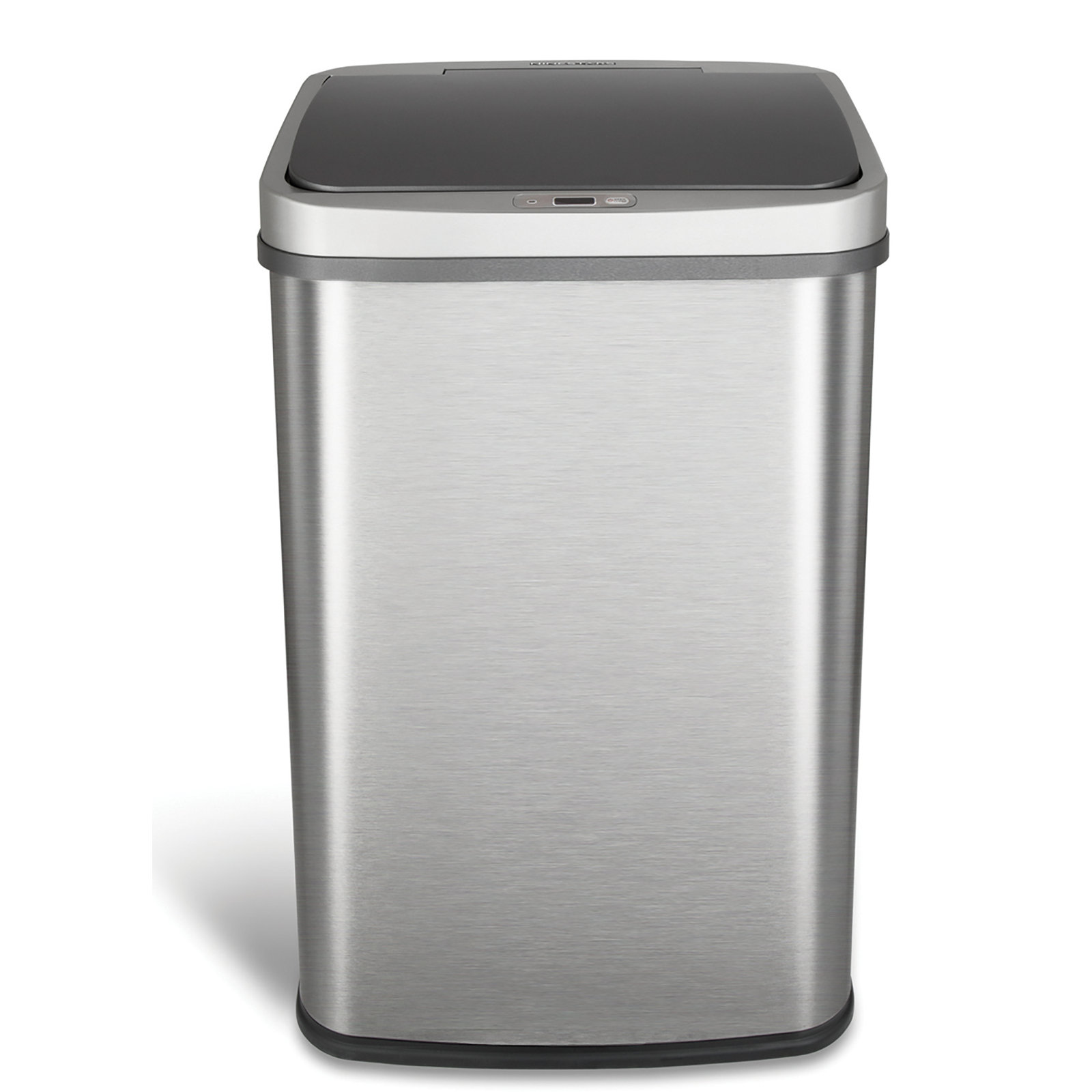 Nine Stars 13.2gal Motion Sensor Trash Can, Gray