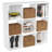 9-Cube Bookcase, Decorative Storage Shelf-613509738-613509737