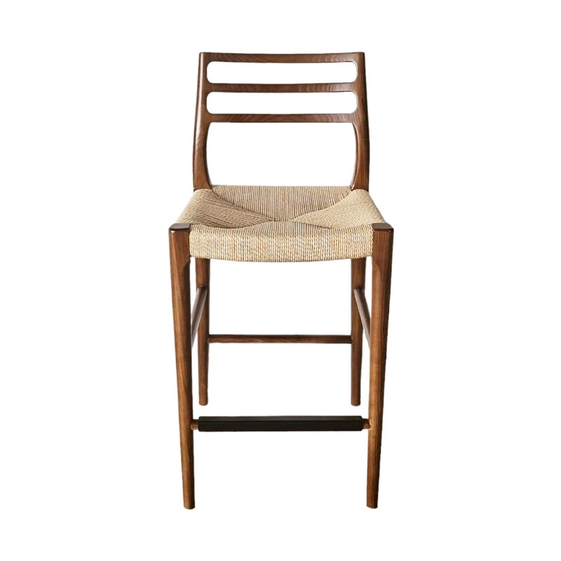 Demerick Counter Stool, Dark Brown