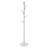 Coat Rack, Freestanding Coats Rack Stand with Stable Marble Base & 8 Hooks, Free Standing Hall Coat Tree for Entryway, Bedroom, Office, Living Room, Modern Clothes Hanger for Coats, Hats, Bags