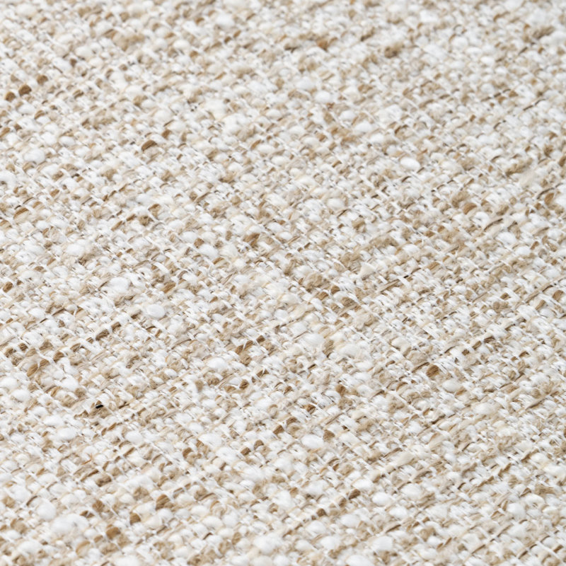 Chaise d'appoint tapscottée Tapscott, Tweed-Avoine