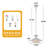 1-Light Tiered Cone Pendant Light in White-1898447026