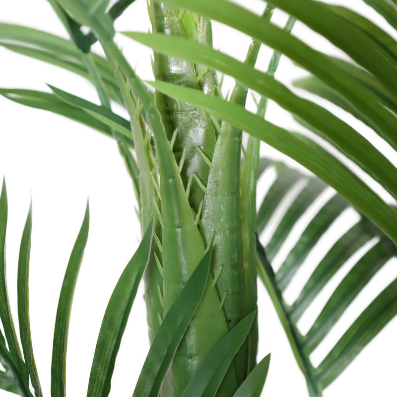60 " H Faux Palm Plant in Plastic Pot