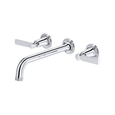 Apadana Wall Mount Tub Filler Trim With C-Spout