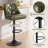 360-Degree Rotatable Faux Leather Bar Stool With Button Stitching-116094309-116094312