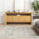 Almirka Medallion Runner Rug for Living Room Bedroom Dining Room Entryway Hallway Kitchen, Ivory/Grey