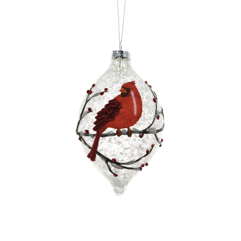 Ornement suspendu transparent (paquet de 2)
