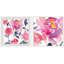 «Pink a Flutter Diptych», ensemble de 2 reproductions de peintures à l'aquarelle encadrées-27123137
