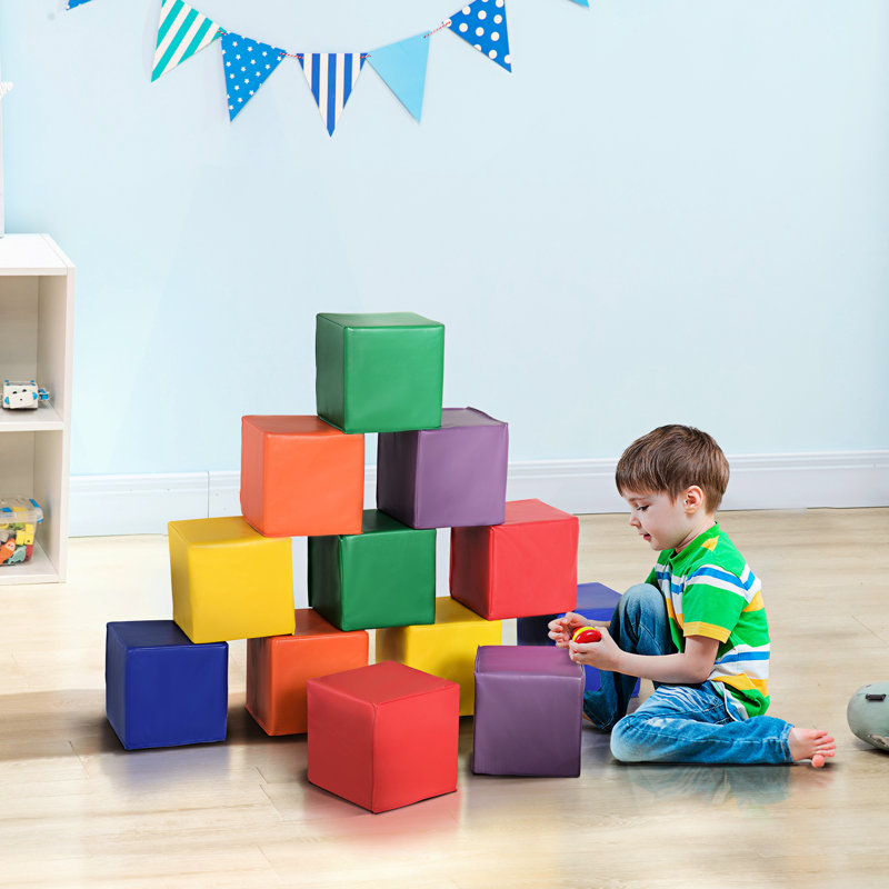 Blocs de construction en mousse pour 12 pièces