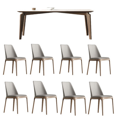 Ensembles de table de salle à manger modernes et simples