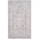 Calidia Oriental Light Gray Area Rug