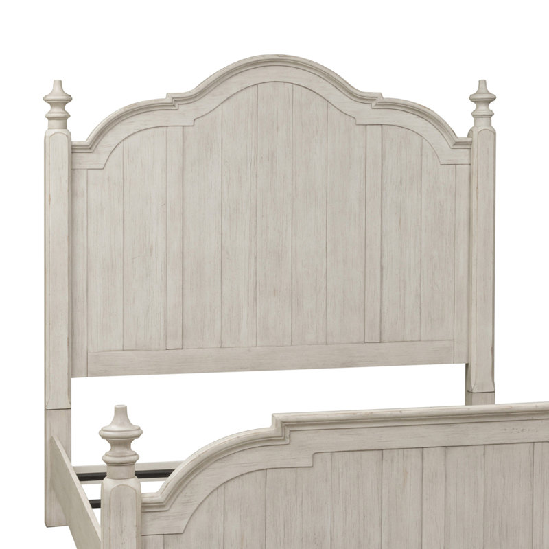 Harlowe 64" W Solid and Manufactured Wood Panel Headboard, Queen