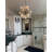Vida 22" Thirteen-Light Modern Orb Hanging Chandelier w/ Crystal Accents