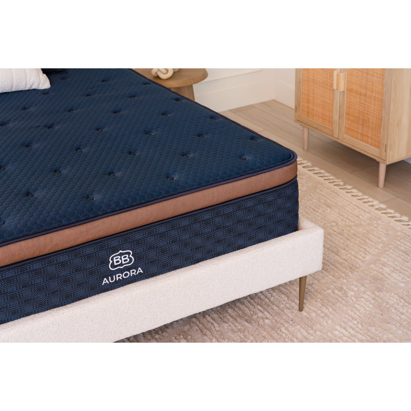 Brooklyn Bedding Aurora Luxe Medium Cooling Mattress, Twin
