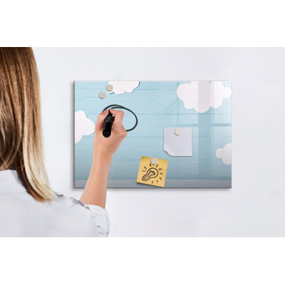 Board for Children Magnetic Wall Mounted Dry Erase Board