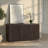 Kelsey Rectangular Fluted TV Stand for TV's up to 55" in Alder Brown-1224541357