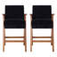 Tabouret de comptoir rembourré avec accoudoirs Kyajah-1931962083