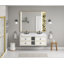 Meuble-lavabo pour salle de bain Doulble Sink