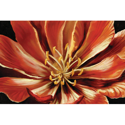 Giant Flower - Wrapped Canvas Painting