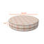 Decorative Indoor Outdoor Waterproof Round Cushion Cover, Patio UV Resistant Seat Cushion Cover-814880354