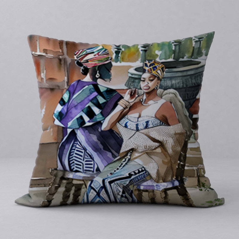 Reversible Throw Pillow