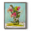 Toile encadrée Turquoise Lilly Premium - prête à être accrochée-100456799-100456796
