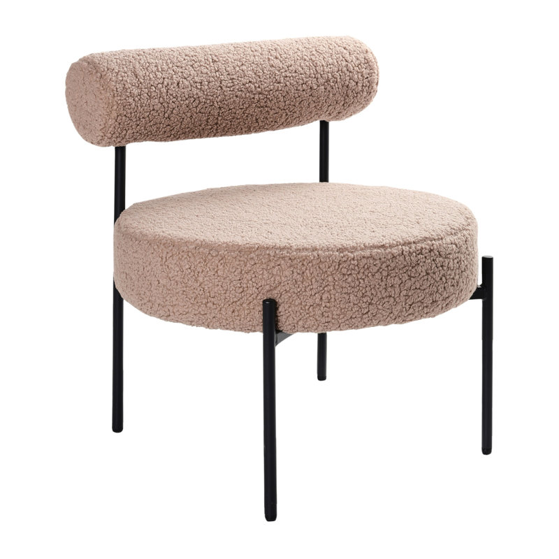 ALPHA Upholstered Side Chair, Beige