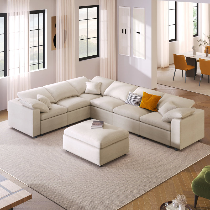 Très grand canapé modulaire 7 places U_Style