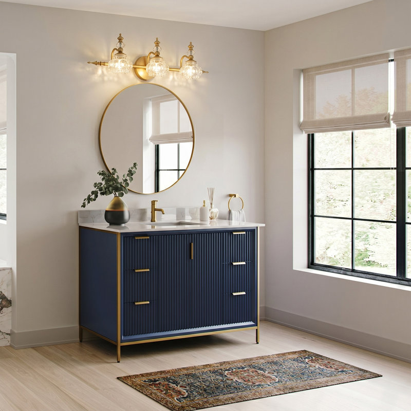 Maitiu 3 - Light Dimmable Vanity Light, Gold