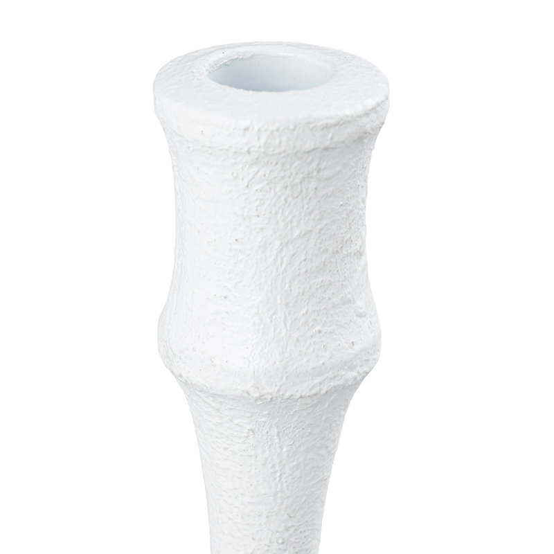 Ensemble de 2 bougeoirs Miro - blanc