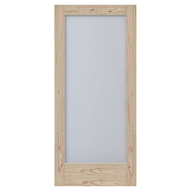 Porte intérieure en cèdre blanc MODA 1-Lite MODA, 32 po x 80 po