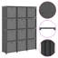 Ibrar 103cm W Metal Shelving Unit-1641598452