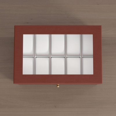 Wood Watch Box + Drawers