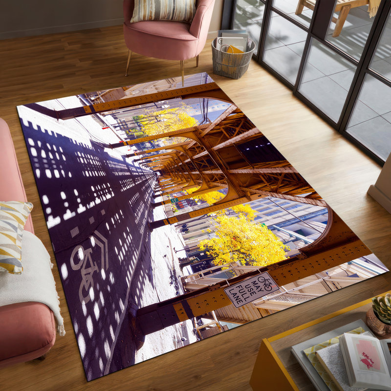 Stylish Soft Pile Rug Featuring a Vibrant Floral Design to Enhance the Beauty of Your Living Space, Rectangle 3'3" x 6'7"