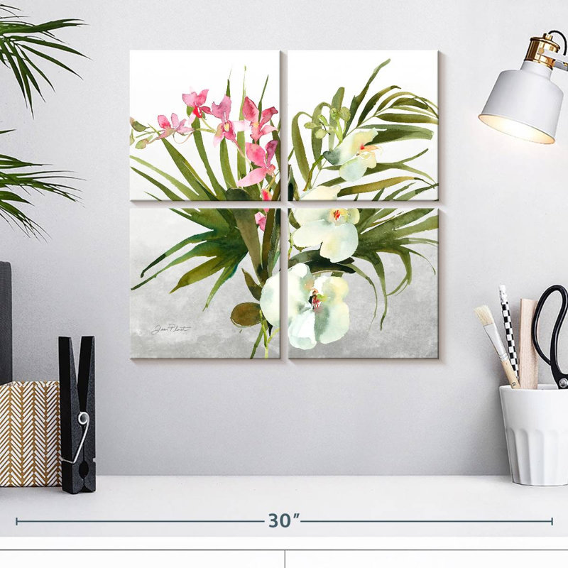 Harnek Beautiful Orchids I, H 18 po x l 18 po