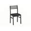 Ensemble de table de salle à manger en métal 3 pièces Beanley, table de salle à manger 35 po avec abattant, 2 chaises pour la cuisine-106592110-106592111